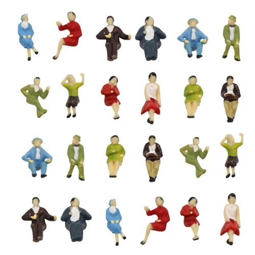 Figuren sitzend sitzende - sitzend, 1:87