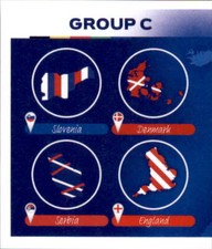 Topps EURO EM 2024 Sticker GC 1 - Gruppe C - Overview #1/2