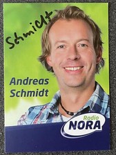 Andreas schmidt autogrammkarte - schmidt,