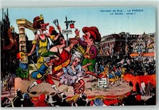 10323632 - La Parodie Festwagen AK Karneval