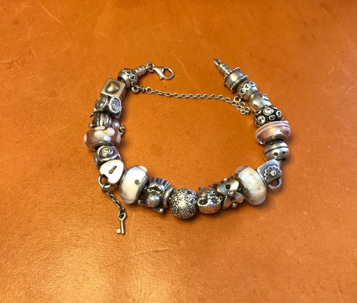 Armband pandora bicolor silber - bicolor,