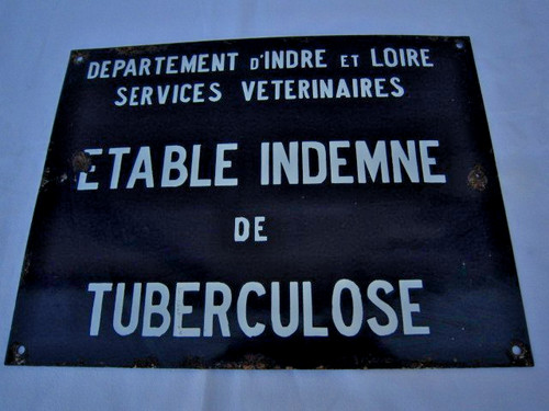 Ancienne plaque émaillié - plaque,