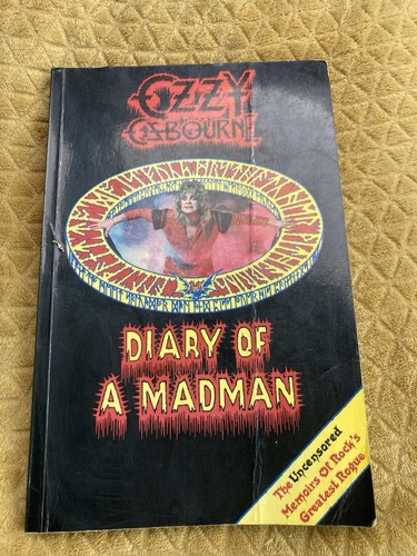 Rare ozzy osbourne diary - osbourne, a