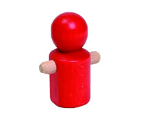 Laufmännchen rot laufteil - rot,