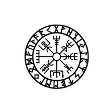 Wikinger isländisches symbol - wikinger,