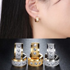 Klapp Creolen Diamantiert 3