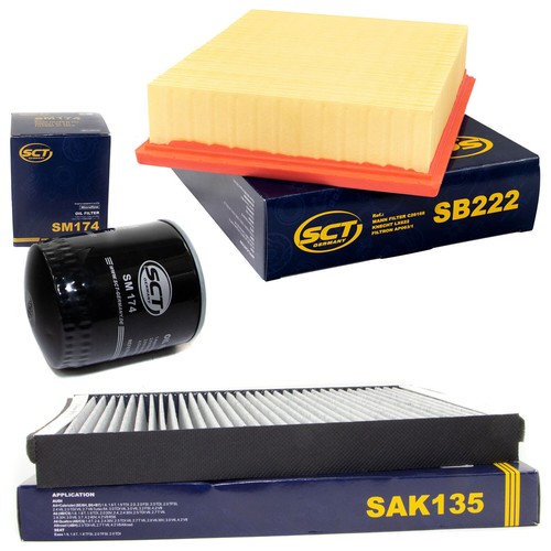 Inspektionspaket filterset sct - filterset,