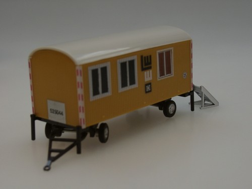 Herpa anhänger bauwagen - 2a, anhänger/