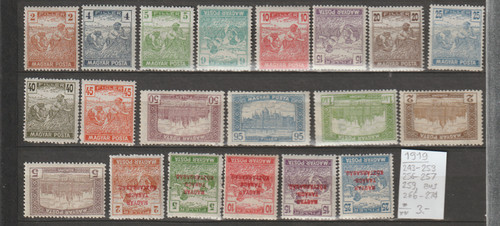 Ungarn posten briefmarken aus - ungarn,