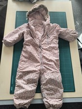 Schneeanzug Gr 98 H&M floral