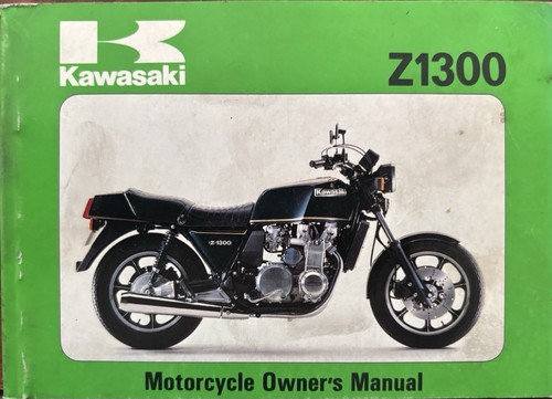 Kawasaki z1300 owner s - kawasaki, z1300-a1
