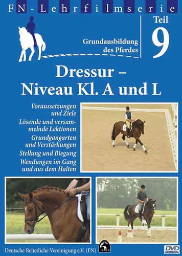 Dressur niveau und l - dressur,