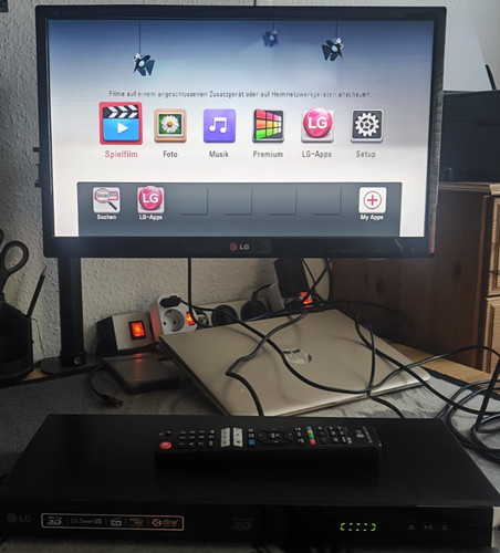 Bp420 blu ray player - lg,