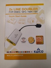 Kaico HDMI-Adapter 2x Line Doubler für N64, Super Nintendo, GameCube