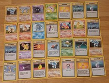 Base Set Pokemon Karten von 1999 Deutsch  28 Karten