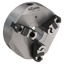 RÖHM 3-Backenfutter, DURO-M-200/3 KK6, ID 185525, Grund- und Aufsatzbacken