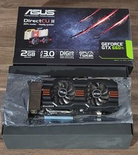 ASUS GeFORCE GTX 660 TI 2GB GDDR5 PCI-E GRAFIKKARTE 2xDVI HDMI DP