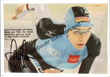 Original Autogramm Anni Friesinger Eisschnelllauf /// Autogramm Autograph 280069