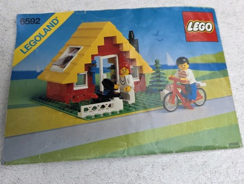Lego 6592 bauplan - lego, haus