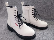 Levis Damen Stiefel Weiß