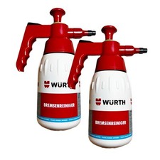 2x Würth Pumpsprühflasche Sprühflasche unbefüllt Handsprüher Bremsenreiniger 1L