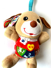 VTECH Kinderspielzeug Hund mit Melodie Plüsch Rückläufer ohne Batterien KIN1005