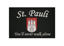 Aufnäher St. Pauli never walk