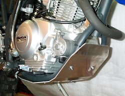 Alu motorschutz für beta - zg,