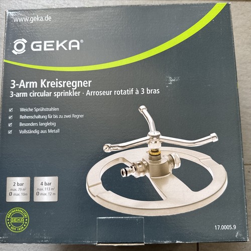 Geka arm kreisregner - geka, 3-arm-kreisregner