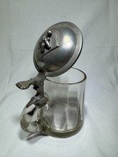 Bierkrug Glas Humpen mit