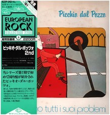 Picchio Dal Pozzo Abbiamo Tutti I Suoi Problemi OBI + INSERT JAPAN Vinyl LP