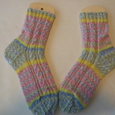 Handgestrickte Socken Gr. 37