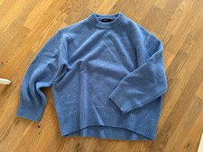 Luxuriöser Lisa Yang Kaschmir Pullover blau 2 38 40 M - NP:600€