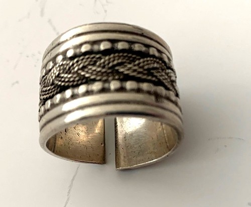 Alter silber ring aus - silber,