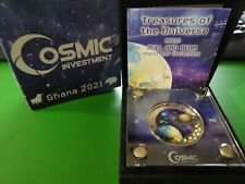 Ghana, 5 Cedis, 2021, Universum, Silber 0.999, 1 Oz., BU, coloriert