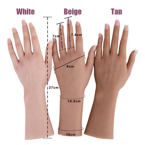 Anzi silicone female hands - silicone,
