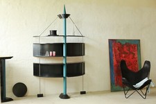 TRUE VINTAGE 80er POST MODERN REGAL Standregal  Memphis Style Kleinserie Regal