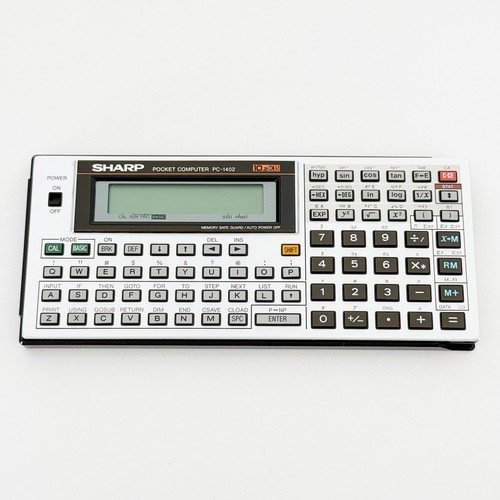 Sharp 1402 pocket computer - pc-1402,