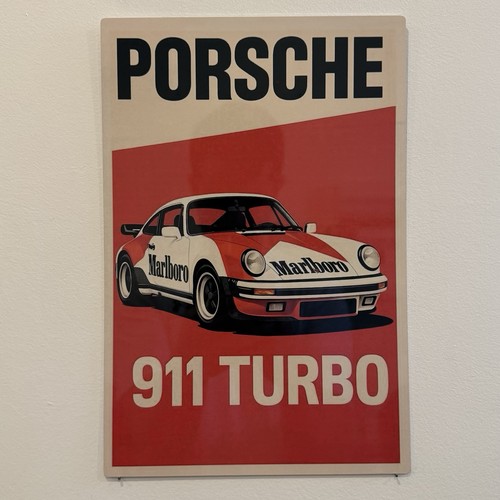 Blechschild porsche 911 - porsche,
