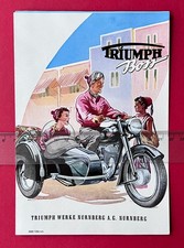 Reklame Prospekt um 1955