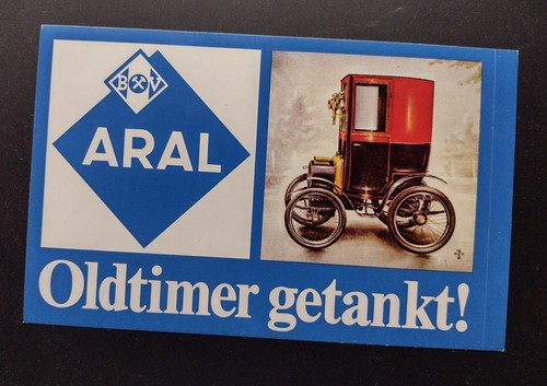 Aral aufkleber 60er 70er - aral,