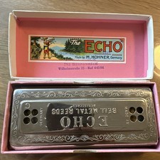 Hohner the Echo Harp Mundharmonika C G