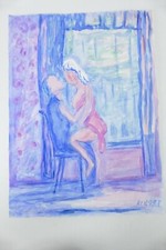 Wilhelm Klußmann Aquarell