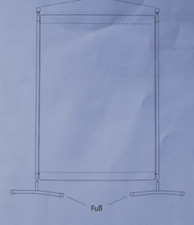 Angerer Stellwand klein Swingtex Elfenbein 178 x 82 cm Sichtschutz Blickschutz