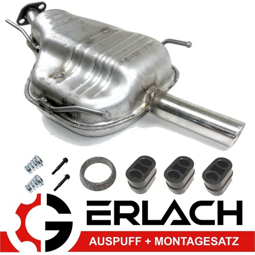 Mittelschalldämpfer für opel - mittelschalldämpfer,