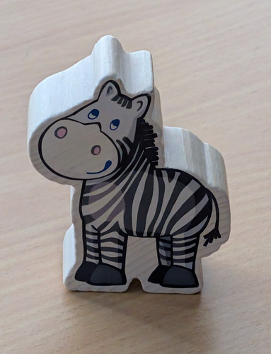 Holzspielzeug zebra tier von - zebra,