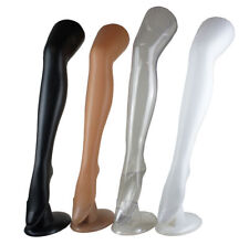 Strumpfbein Schaufensterpuppebein Damen Bein Schaufensterpuppe Dekobein +Ständer