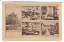 DANZIG , MÜNCHNER HACKENBRÄU u CAFE SCHLÜTERHAUS , GDANSK , 1913