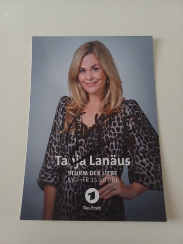 Autogrammkarte von tanja - autogrammkarte,