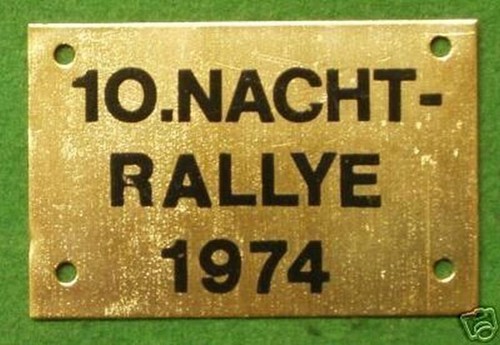 Schöne ddr plakette nacht - ddr,